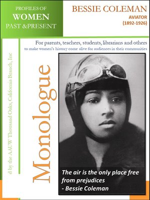 cover image of Profiles of Women Past & Present – Bessie Coleman, Aviator (1892-1926)